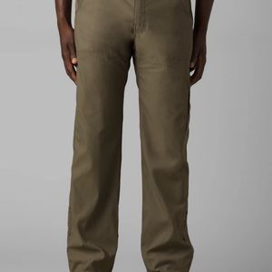 Prana Zion stretch pant 34”x32” slate green